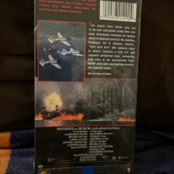FACTORY SEALED Tora Tora Tora The Attack on Pearl Harbor VHS - Picture 2 of 2